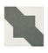 Bert & May Black Crosses Porcelain Tile