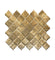Metallic Vitreum Aurum Arabesque Gold Glass Tile