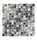 Mother of Pearl Black Square Mosaic