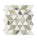 Seaspray Green Triangles Marble Mosaic