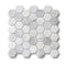 East Hampton Large Hexagon Marble Mosaic