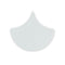 Escalas Bianco Scallop Glazed Tile
