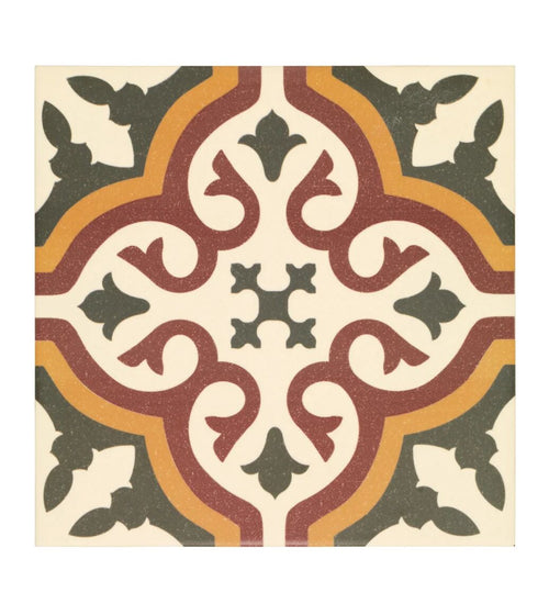 Abbey Whitby Patterned Porcelain Tile Victorian Bathroom Tiles Abbey Whitby Patterned Porcelain Tile Victorian Bathroom Tiles