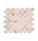 Aegean Pink Scallop Marble Mosaic