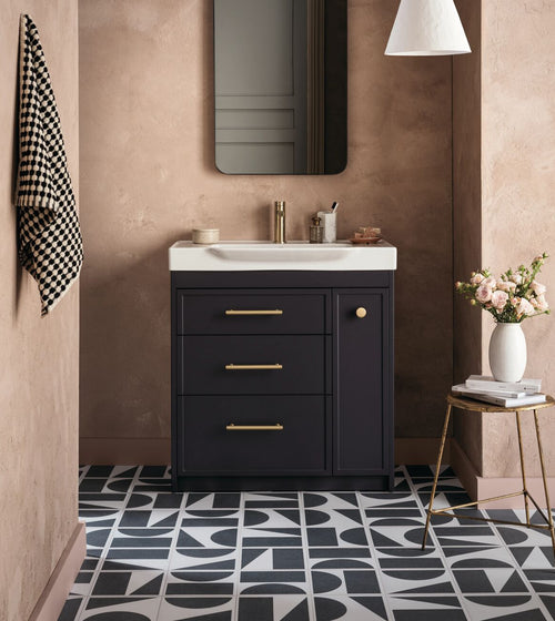 Bert & May Split Shift Old Iron Porcelain Tile Bert & May Wall Tiles