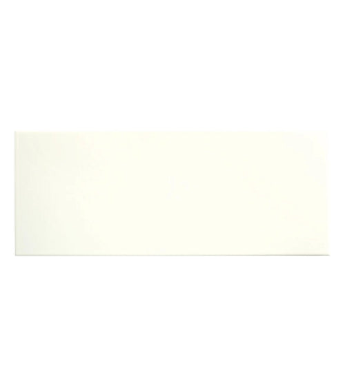 Bilbao White 20 x 50 Gloss Tile Cut Samples