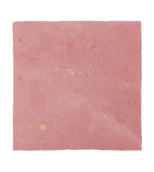 Medina Rose Square Handmade Moroccan Zellige Tile Floor Tiles
