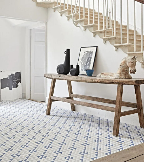 Bert & May Blue Majadas Porcelain Tile Bert & May Kitchen Tiles