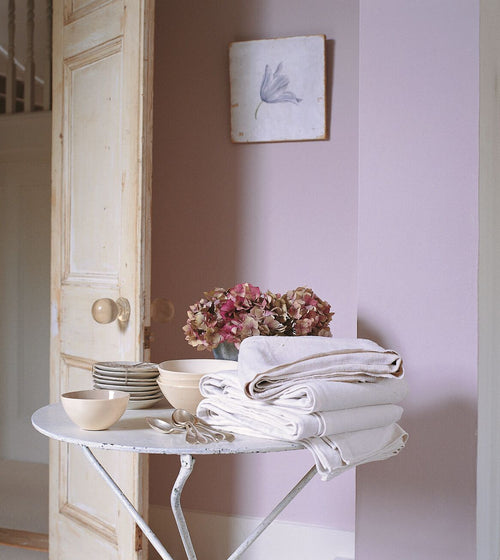 Chalk Violet Paint White Paint