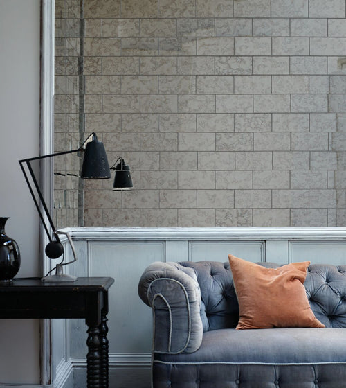 Deco Glass Pewter Wall Tile Wall Tiles