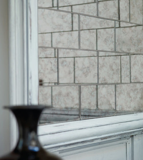 Deco Glass Pewter Wall Tile Wall Tiles