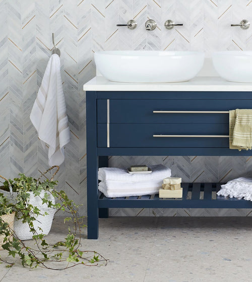 East Hampton Marble Chevron Mosaic East Hampton Range Collection East Hampton Marble Chevron Mosaic East Hampton Range Collection