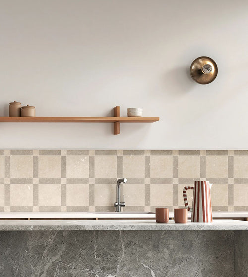 Frame Moor Taupe 5 x 30 Porcelain Tile
