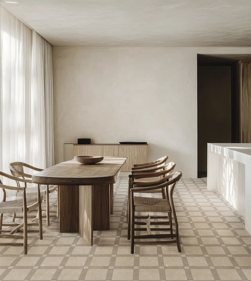 Frame Dune Beige 30 x 30 Porcelain Tile Floor Tiles