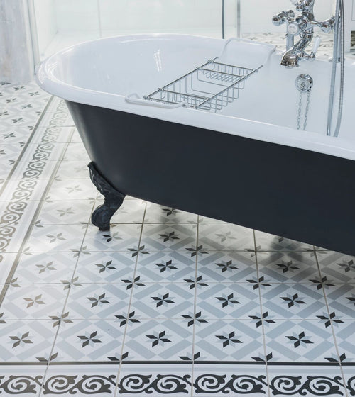 Patisserie Sucre 1 Patterned Tile Wall Tiles