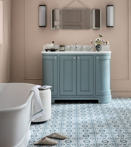 Infusion Nazare Patterned Tile Patterned Bathroom Tiles