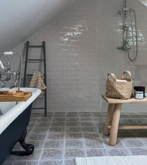 Istria Barban Patterned Tile Hallway Floor Tiles