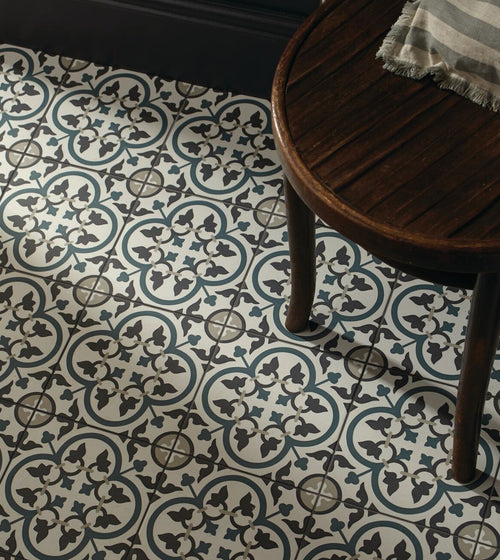 Infusion St Etienne Patterned Tile Patterned Bathroom Tiles