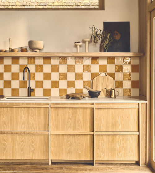 Jaipur Hoppers Hat Square Glazed Tile Jaipur range collection