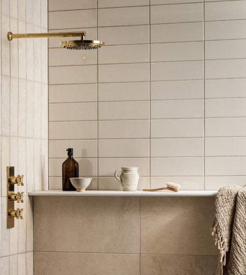 Retro Metro Marble Arch 10 x 30 Glazed Tile Cream Wall Tiles Retro Metro Marble Arch 10 x 30 Glazed Tile Cream Wall Tiles