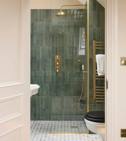 Ixworth Forest Brick Tile Herringbone Tiles