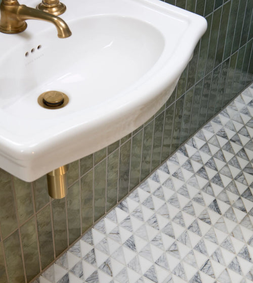 Ottimo Triangles Mosaic Mosaic Bathroom Tiles Ottimo Triangles Mosaic Mosaic Bathroom Tiles