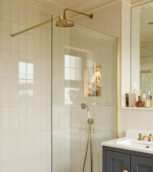 Retro Metro South Kensington 10 x 30 Glazed Tile Bathroom Splashback Tiles Retro Metro South Kensington 10 x 30 Glazed Tile Bathroom Splashback Tiles