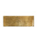 Metallic Vitreum Aurum Rectangle Gold Glass Tile