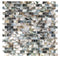 Mother of Pearl Black Rectangle Brick Mosaic