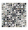 Mother of Pearl Black Square Mosaic