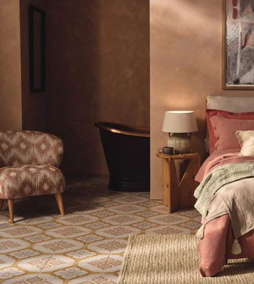 Jaipur Akola Patterned Tile Victorian Bathroom Tiles