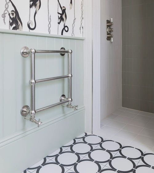 Neisha Crosland Tulia Hula Hoop Black Hallway Floor Tiles Neisha Crosland Tulia Hula Hoop Black Hallway Floor Tiles
