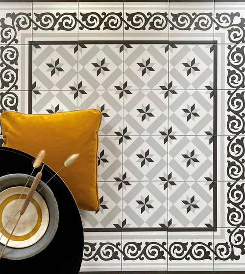 Patisserie Sucre 1 Patterned Tile Wall Tiles