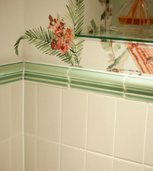 Retro Metro Lime House Glazed Dado Ranges/Retro Metro