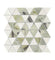 Seaspray Green Triangles Marble Mosaic