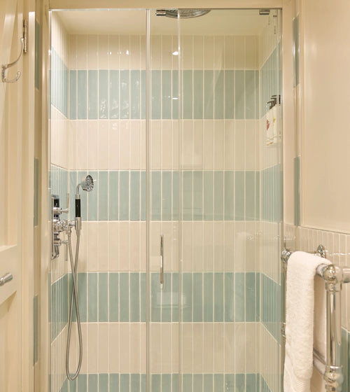 Nina Campbell Rivage Aqua Glazed Wall Tile Nina Campbell Nina Campbell Rivage Aqua Glazed Wall Tile Nina Campbell