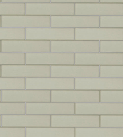 Aurora Abisko Brick Glass Mosaic Green Wall Tiles