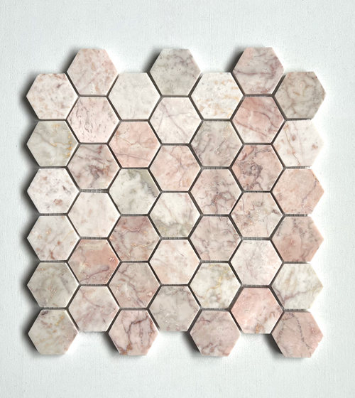 Aegean Pink Large Hexagon Marble Mosaic Hexagonal Kitchen Tiles Aegean Pink Large Hexagon Marble Mosaic Hexagonal Kitchen Tiles Aegean Pink Large Hexagon Marble Mosaic Hexagonal Kitchen Tiles