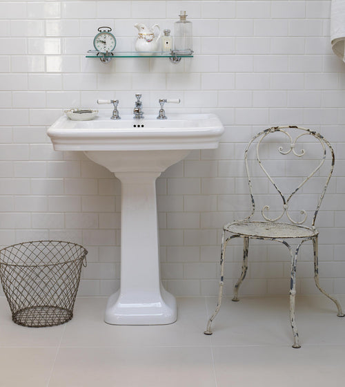 Architecture White Gloss 7.5 x 15 Glazed Wall Tiles