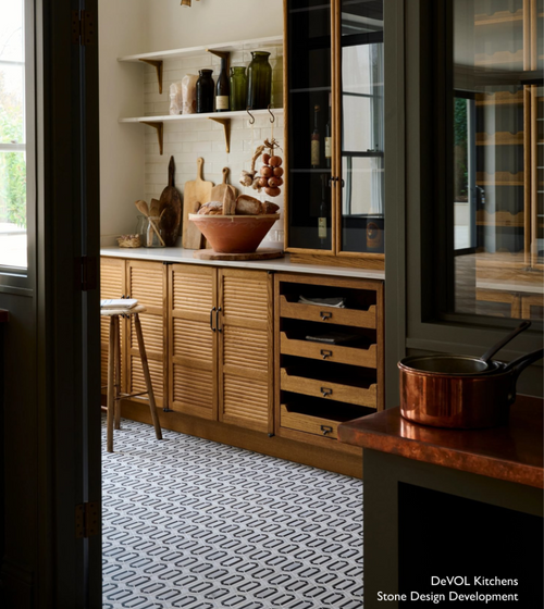 Chequers Court Double Hexagon Hexagonal Kitchen Tiles