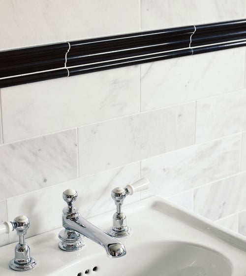 East Hampton Black Marble Dado East Hampton Range Collection East Hampton Black Marble Dado East Hampton Range Collection