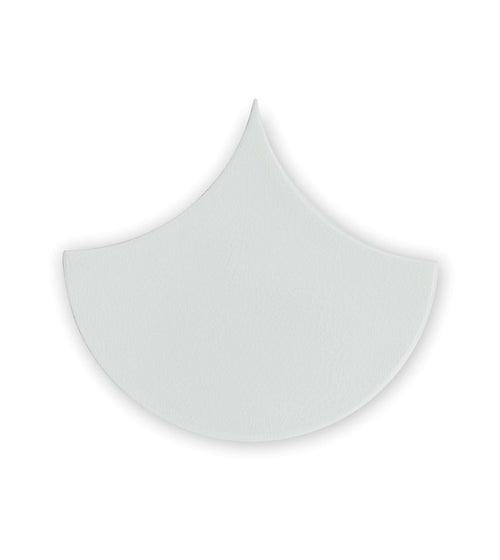 Escalas Ivory Scallop Glazed Tile Cream Wall Tiles