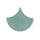 Escalas Lagoon Scallop Glazed Tile