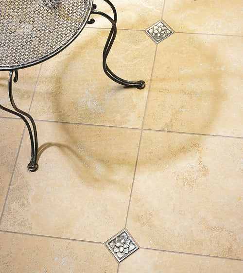 Foundry Moonblossom Metallic Kitchen Tiles