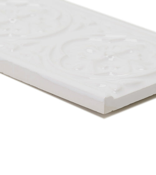 Giralda Hielo White Glazed Boarder Cream Wall Tiles Giralda Hielo White Glazed Boarder Cream Wall Tiles