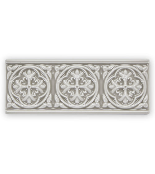 Giralda Niebla Grey Glazed Border Grey Kitchen Tiles