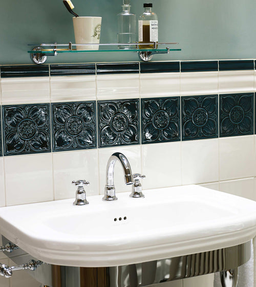 Empress Tourmaline Base Blue Wall Tiles Empress Tourmaline Base Blue Wall Tiles