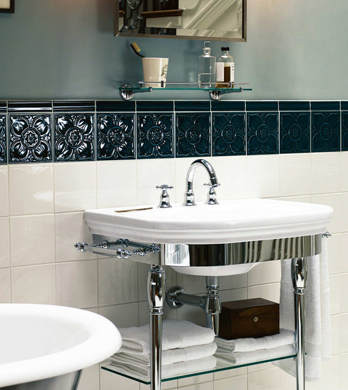 Empress Tourmaline Base Blue Wall Tiles