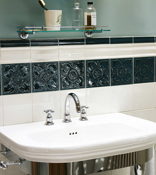 Empress Beatrice Pearl Victorian Bathroom Tiles Empress Beatrice Pearl Victorian Bathroom Tiles