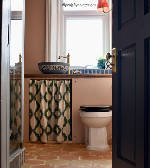 Handmade Classic Terracotta Hexagonal Tile Kitchen Tiles